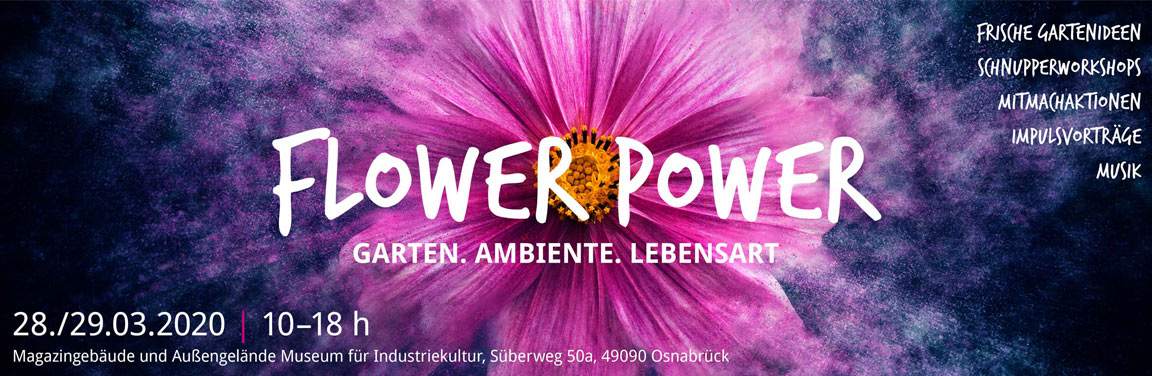 Flower Power Osnabruck Die Etwas Andere Gartenmesse